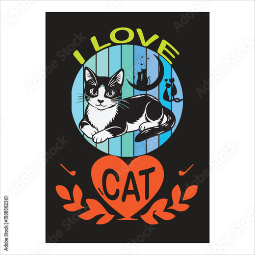 Photos CAT -T-SHIRT DESIGN, this t-shirt  is very beautiful, and motivational t-shirt,