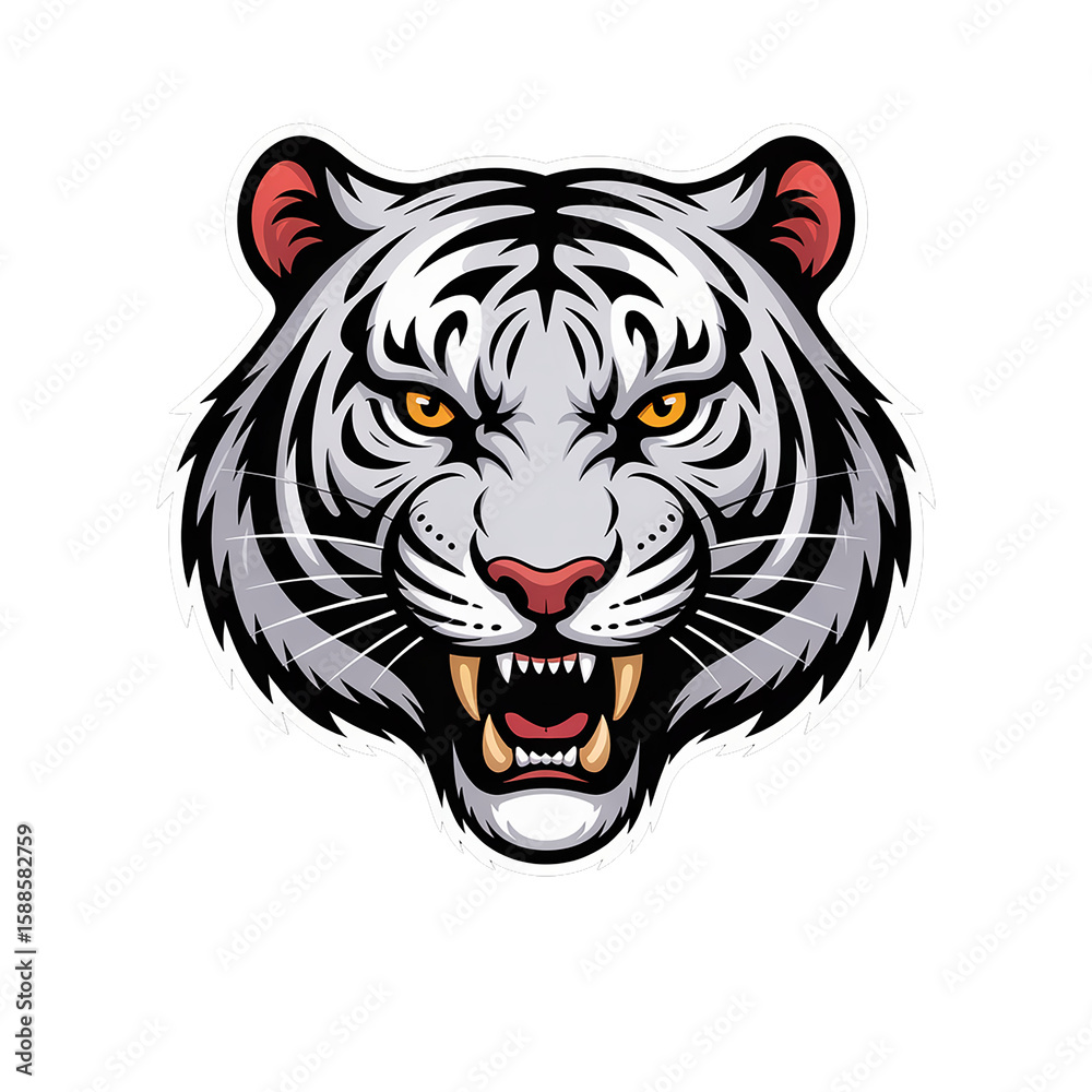 Obraz premium head of tiger