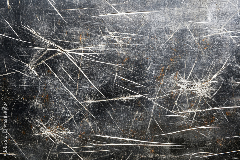 Scratched Aluminum Metal Surface Texture Scratched Aluminum Metal Surface Texture