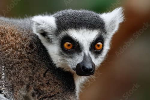 create minimalist portraits of top  rare animal species their unique features against soft bokeh background