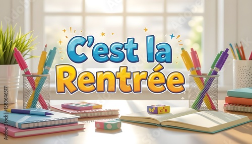 C'est la rentrée cartoon