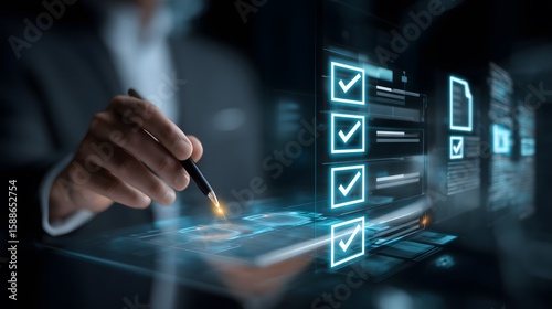 Digital checklist for task management, Streamlining workflow with digital tools, Enhancing productivity through automation, Quality assurance and compliance tracking