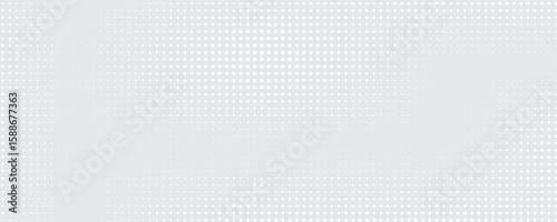 Dot white gray wave light technology texture background. Abstract big data digital concept. Vector. eps 10