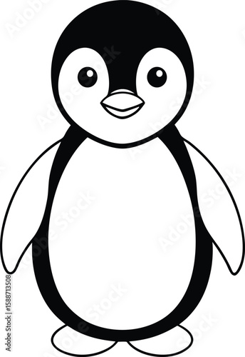 cute penguin cartoon