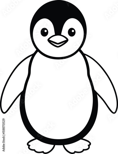 cute penguin cartoon