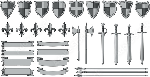 Engraving heraldic symbols