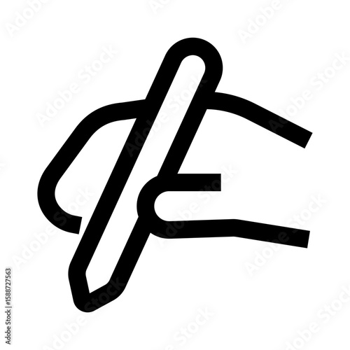 drawer icon on white background