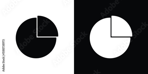 Dividend yield icon black flat pictogram. For graphic and web design.