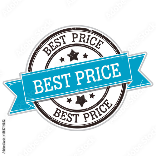 Best Price Sales Icon distressed style Vectro