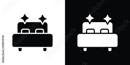 Clean Room icon black flat pictogram. For graphic and web design.