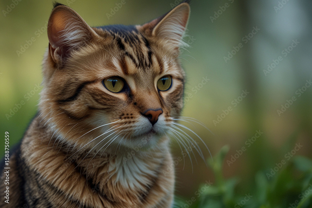 Fototapeta premium portrait of a cat