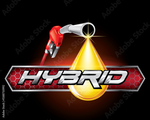 Hybrid Concept Alphabet Font. Typography urban style silver fonts for technology, digital, automotive, racing, movie logo design. vector