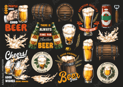 Enjoying craft beer with friends at a local pub