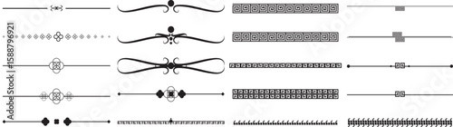 simple text divider set