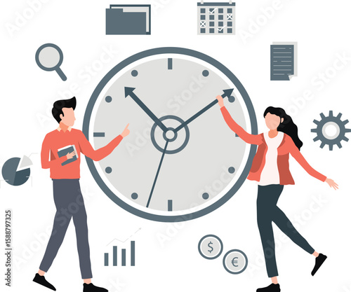People who do everything on time are active