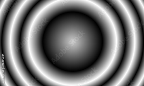 Black and White Abstract Gradient Background with High Contrast