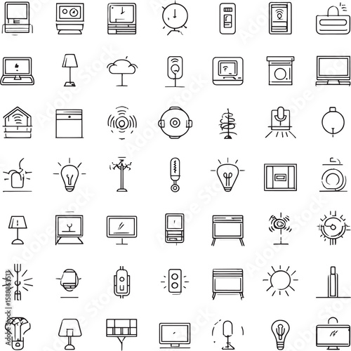 Smart Light Wall Panel Drawing For Home Automation