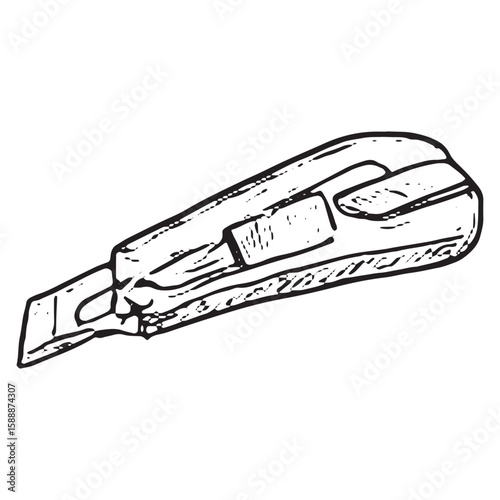 Durable Utility Knife for Precision Cutting and Craft Projects