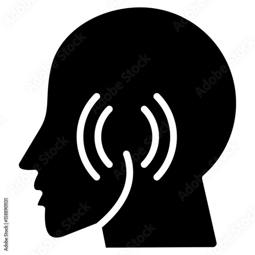 tmj treatment glyph icon