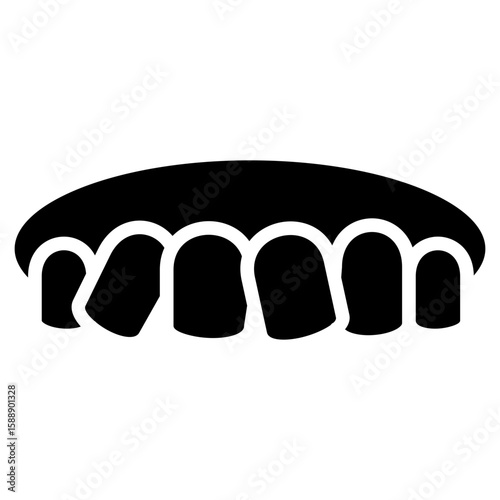 invisalign  glyph icon
