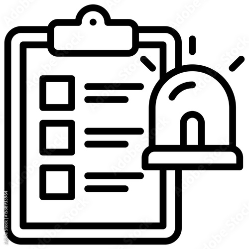 Emergency Plan Icon