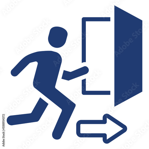 Emergency Evacuation Icon