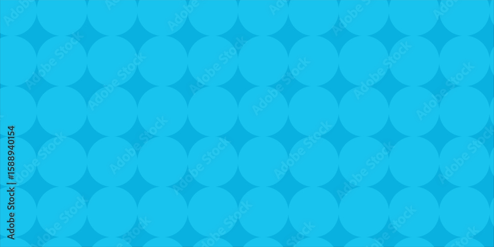 Seamless Retro Circle Pattern Background in blue Tones Seamless Retro Circle Pattern Background in blue Tones