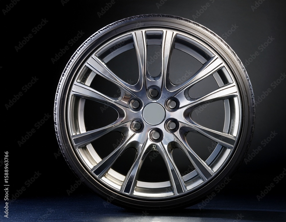 Obraz premium new wheel with alloy rim