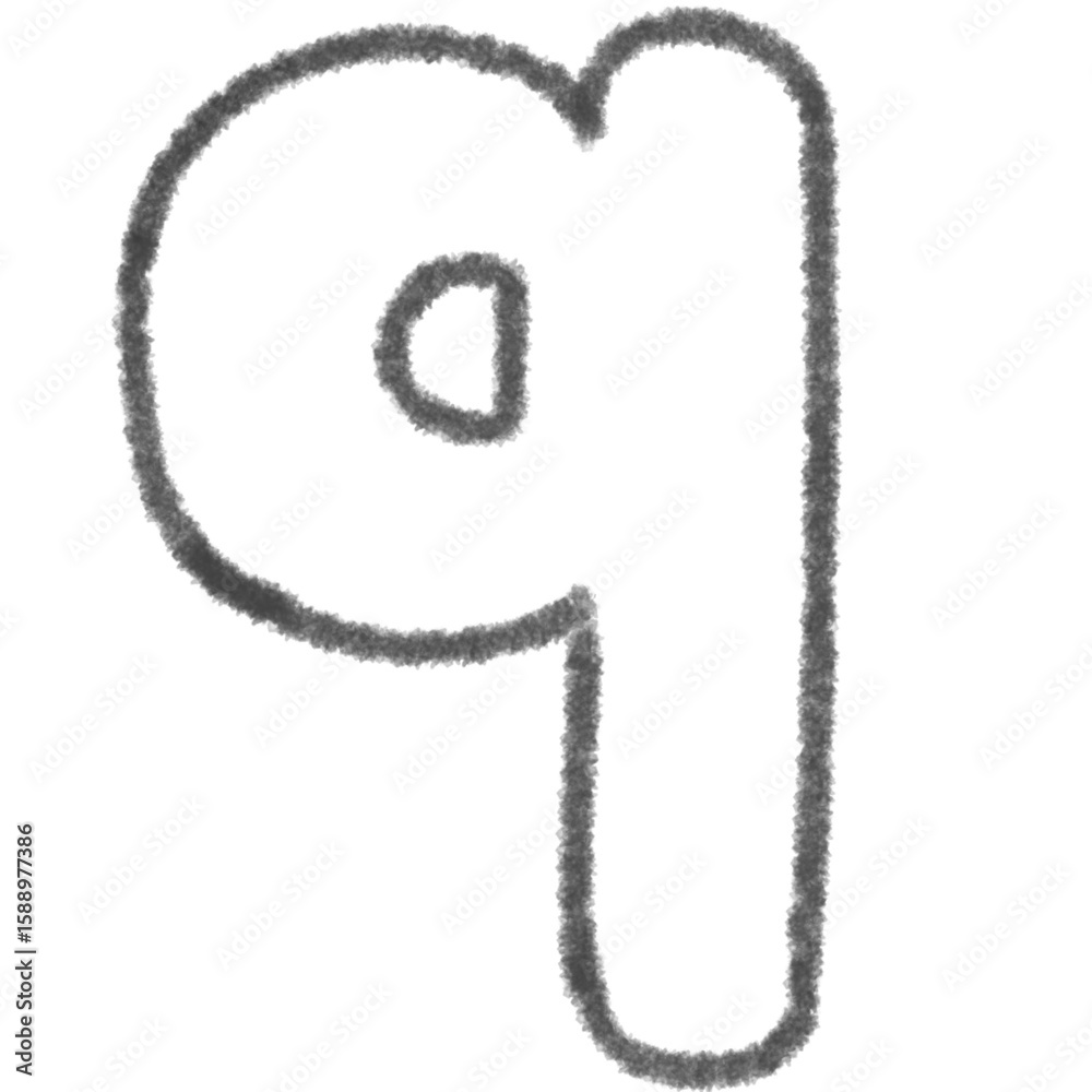 Naklejka premium Alphabet A-Z