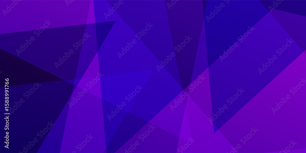 Obraz premium Modern Abstract Purple Gradient Background with Geometric Layered Shapes