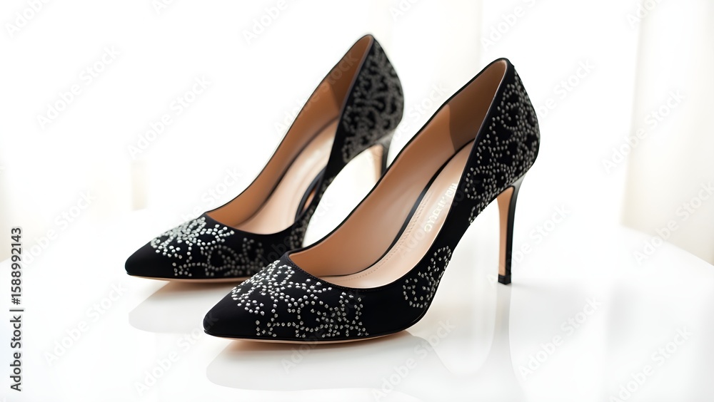 Obraz premium female legs in high heels