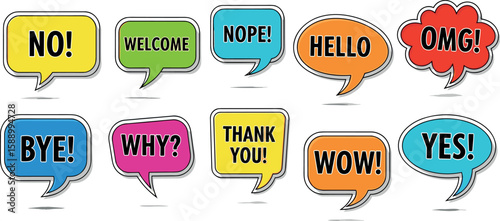 Chat dialog clouds
