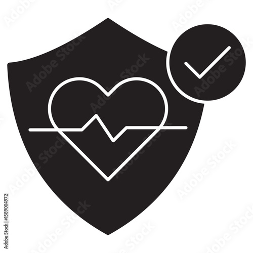 Life Insurance icon, Protect What Matters Most with Life Insurance, Secure Your Family’s Future Today, vector