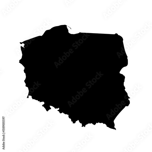 vector map of Poland