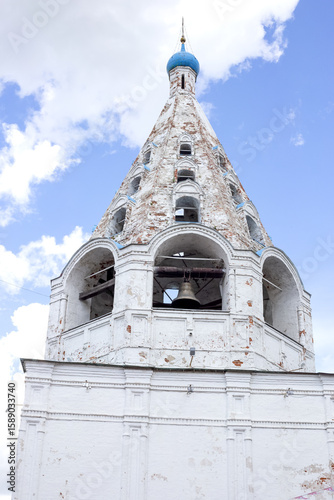 Canvas Print The bell tower of the Assumption Cathedral in Kolomna