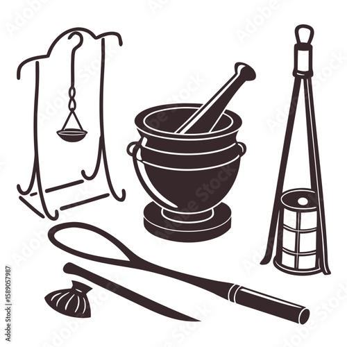 mortar and pestle