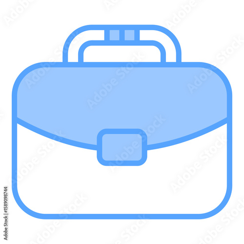 Briefcase Blue Icon