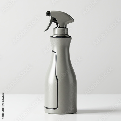 white spray bottle