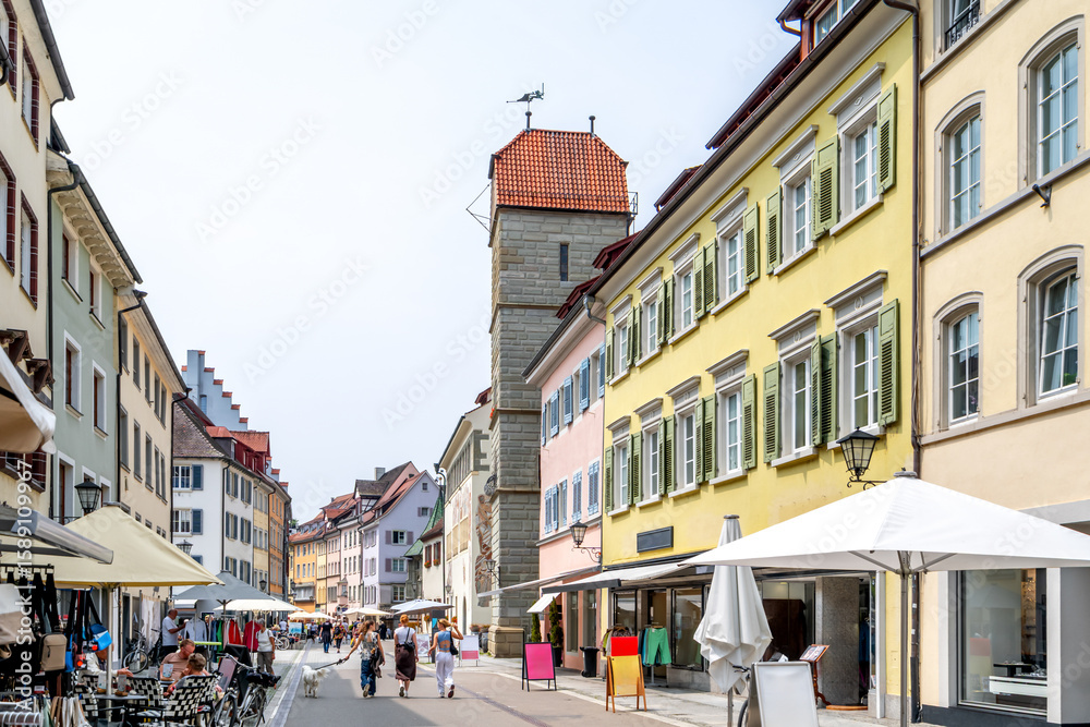 Obraz premium Überlingen am Bodensee, Baden Württemberg, Deutschland 