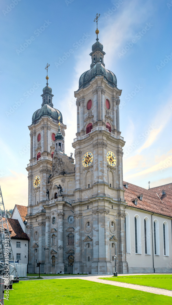 Obraz premium Kloster, Sankt Gallen, Schweiz 