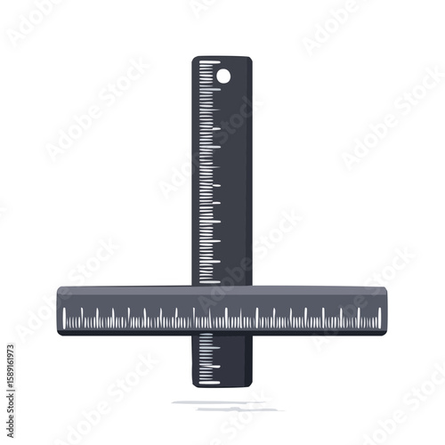 Rulers in cross formation measuring equipment measurement tool precision