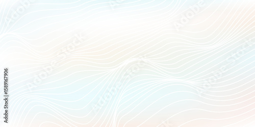 Premium background design with white line pattern (texture) in luxury pastel colour. Abstract horizontal vector template for business banner, formal backdrop, prestigious voucher, luxe invite