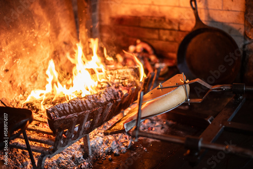 Raclette Open Fire