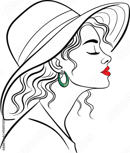 woman silhouette illustration 