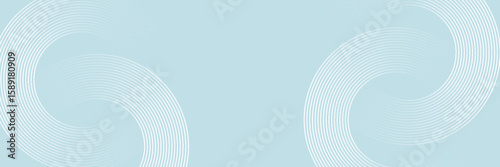 Modern abstract background. Glossy white gradient circle lines. Minimal geometric pattern. Simple graphic elements. Futuristic concept. Suitable for cover, poster, banner, brochure, eps10.