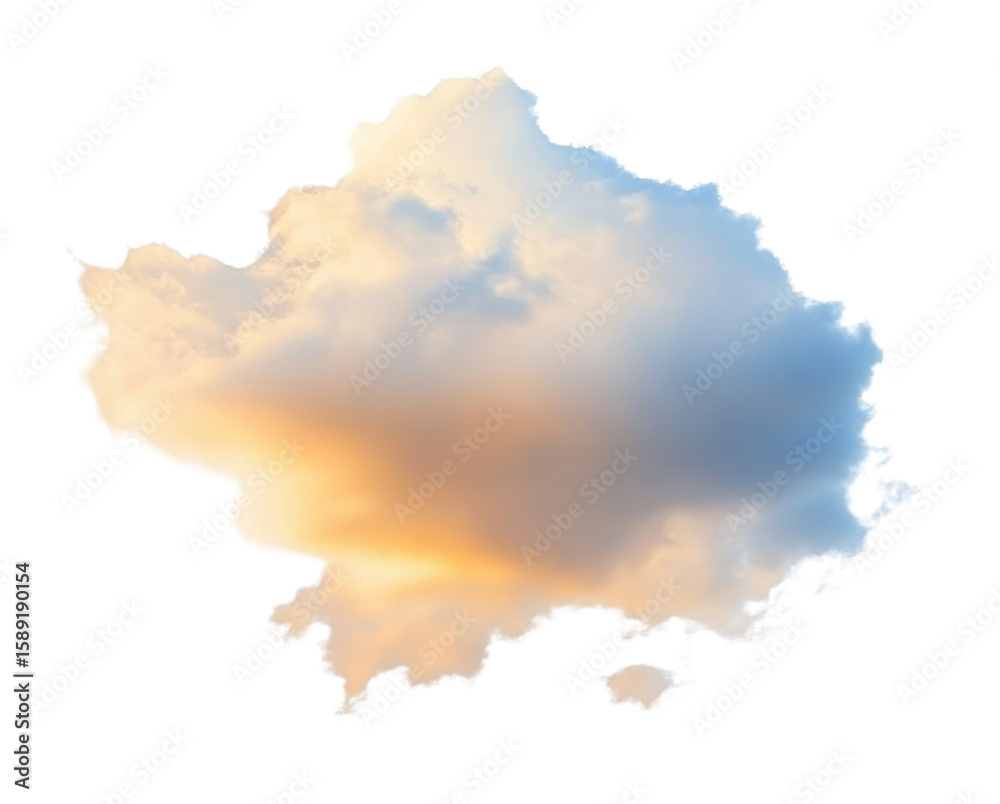Obraz premium PNG Cloud sky atmosphere formation.