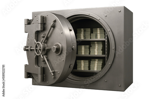 bank safe with combination lock