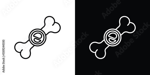 Multiple myeloma icon website stock illustration. stroke symbols