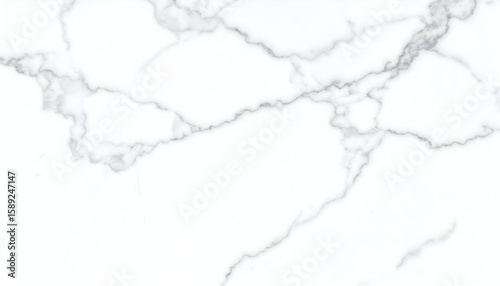 White Marble Texture with Grey Veins Background