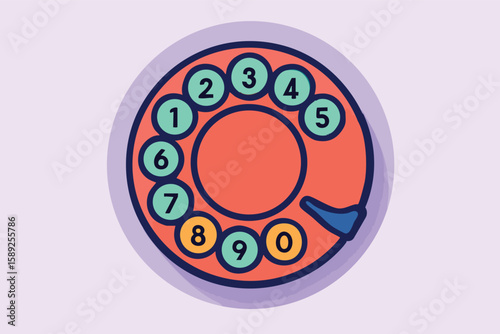 Stylized Rotary Dial